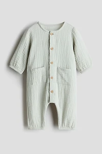 Cotton Muslin Romper Suit
