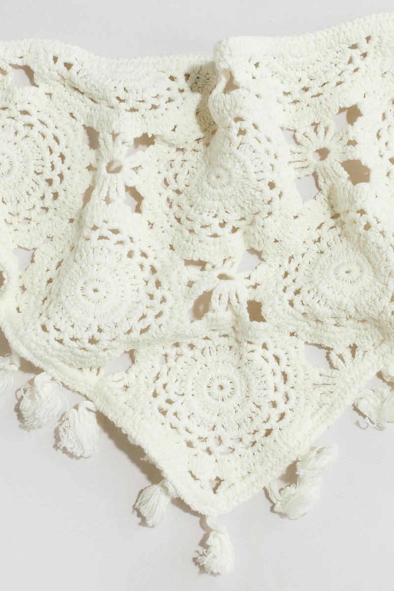 Crochet-Look Headscarf