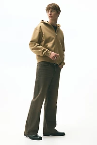 Boxy Loose-Fit Hooded Jacket