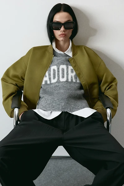 Jacquard-Motif Sweater