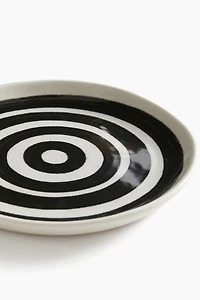 Patterned Stoneware Side Plate