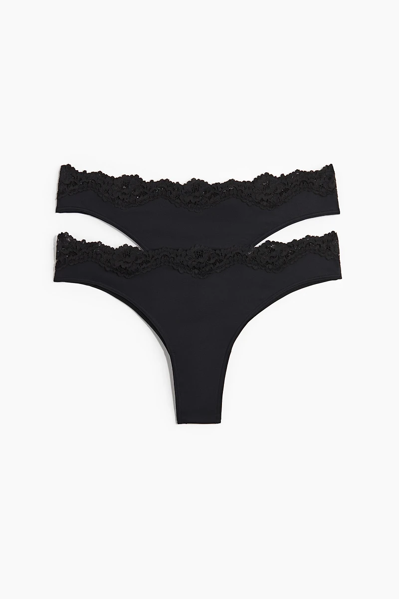 2-Pack Microfiber Brazilian Briefs