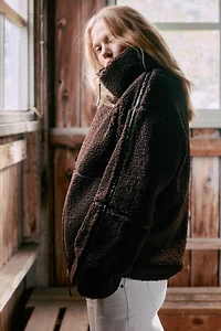 MAMA Veste zippée en polar