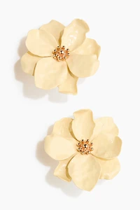 Flower-Shaped Earrings