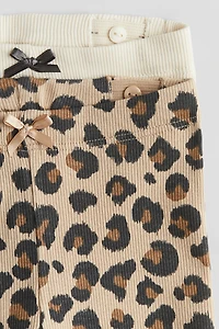 2-pack Ribbed Cotton Leggings