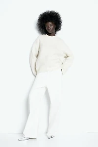 Oversized Mohair-Blend Sweater