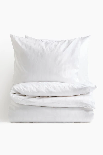 Cotton Sateen King/Queen Duvet Cover Set