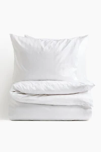 Cotton Sateen King/Queen Duvet Cover Set