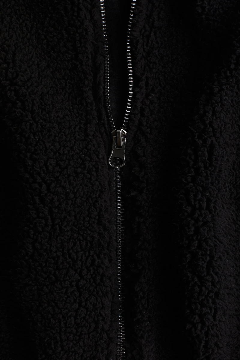 Hooded Teddy Fleece Jacket