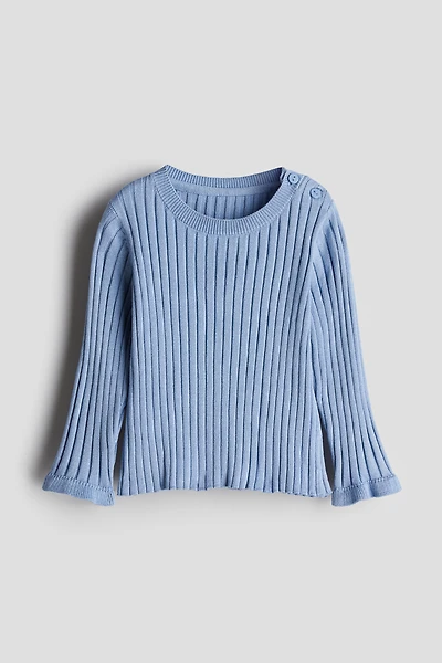 Rib-knit Sweater