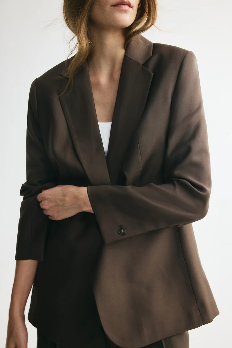 Single-Breasted Blazer