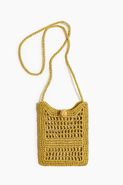 Straw Phone Bag