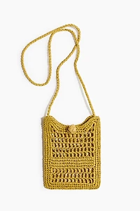 Straw Phone Bag