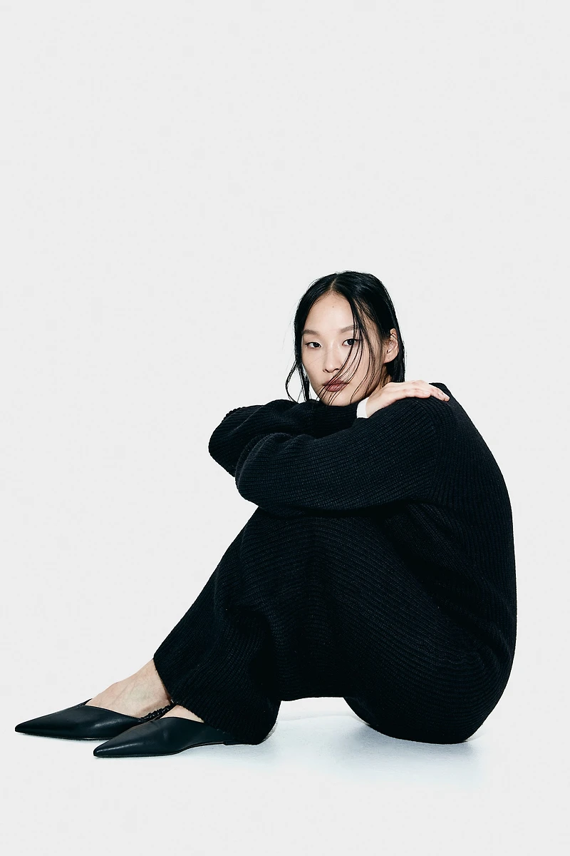 Rib-Knit Dress