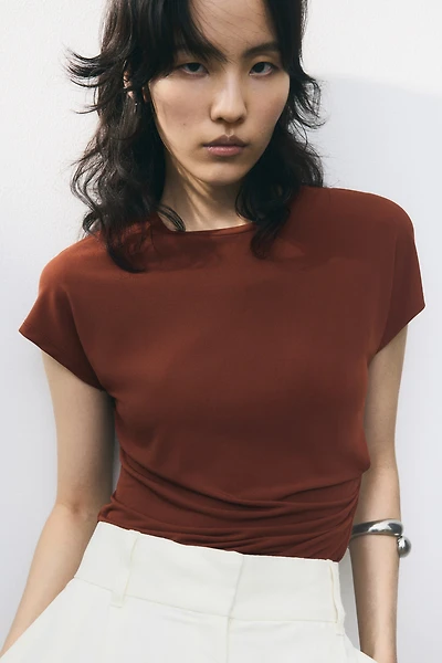 Cap-Sleeved Top