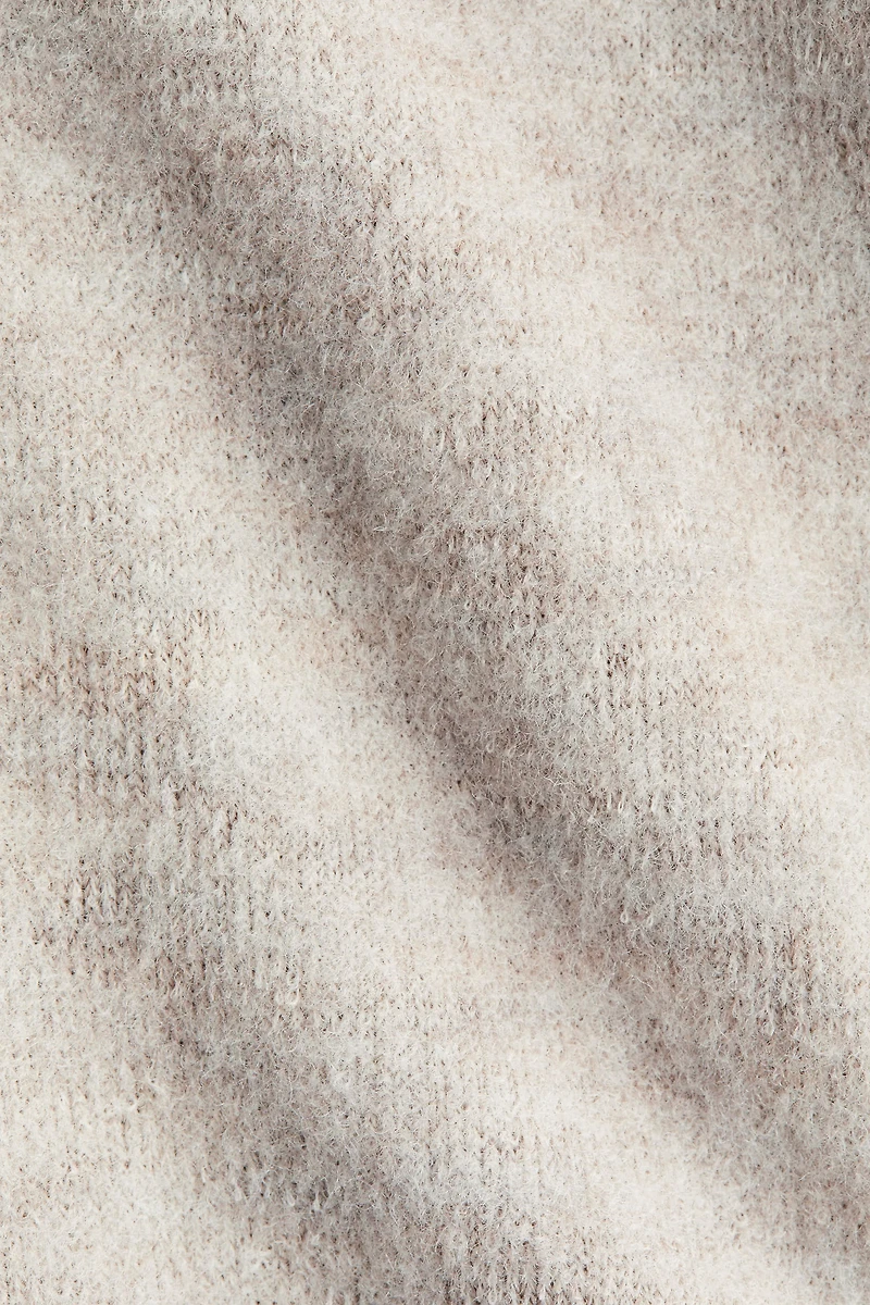 Chandail en polar de laine mélangée