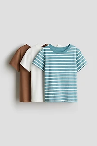 Lot de 3 T-shirts en coton