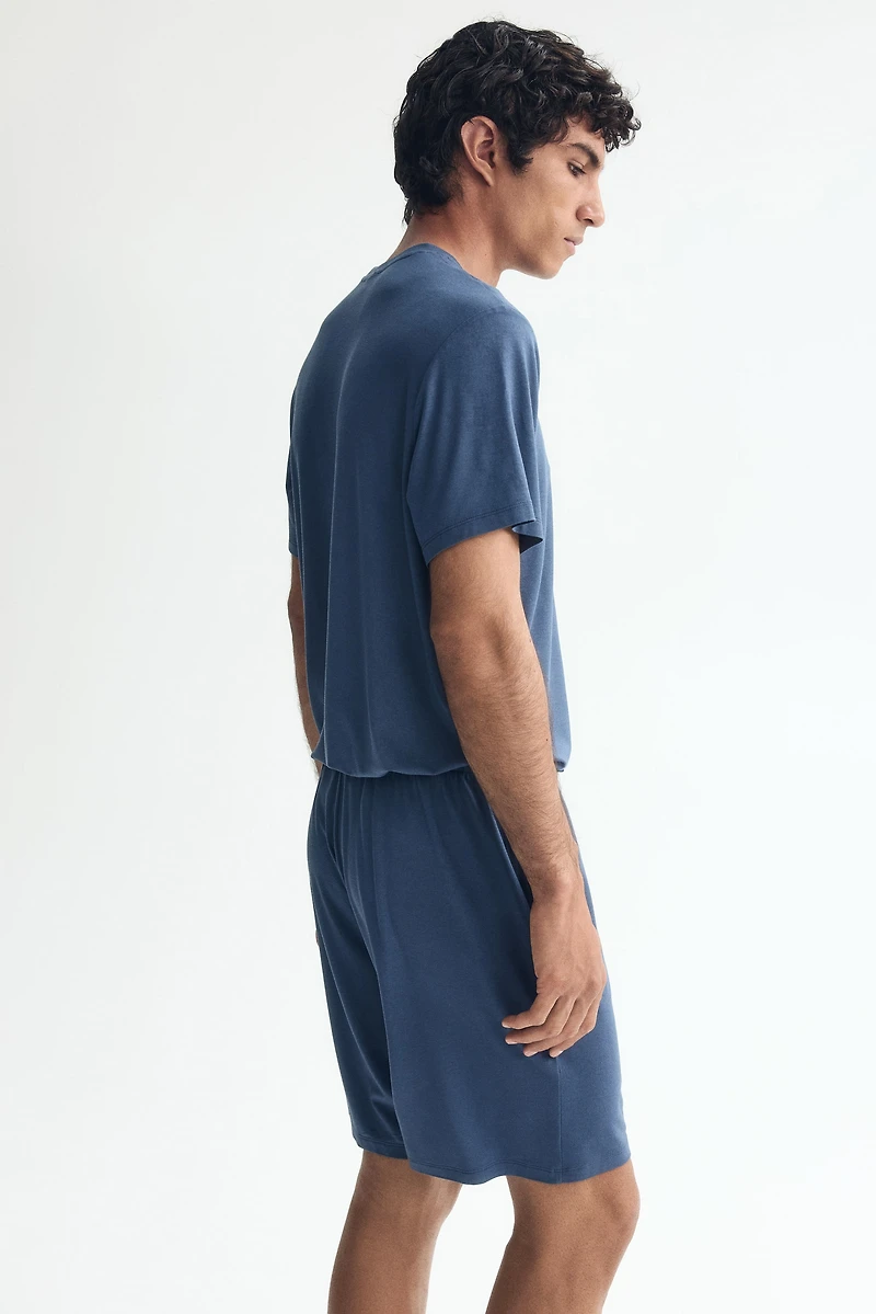 Pajama T-Shirt and Shorts Set