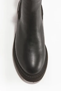Warm-Lined Chelsea Boots