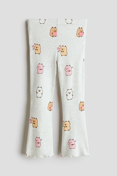 Printed Cotton Leggings