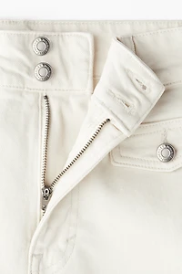 Jean évasé taille haute