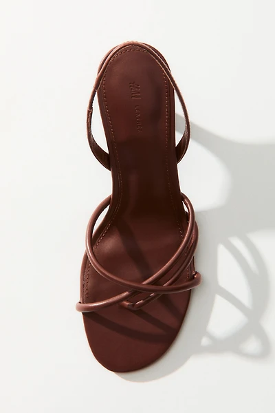 Heeled Leather Sandals