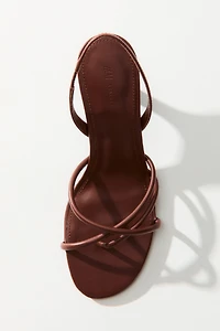 Heeled Leather Sandals