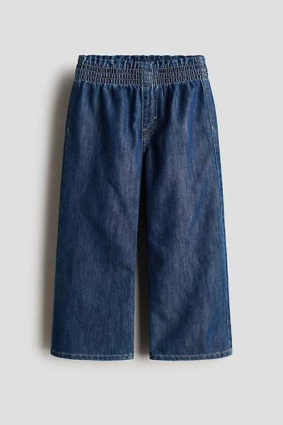 Pantalon large en denim