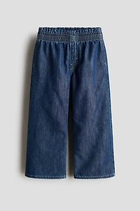 Pantalon large en denim