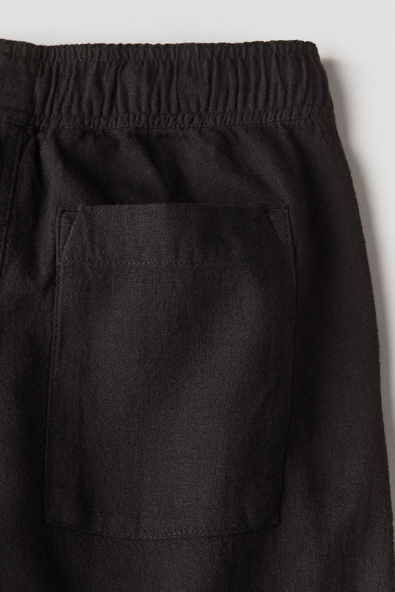 Linen-blend Joggers