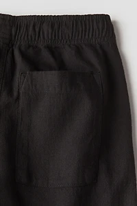 Linen-blend Joggers