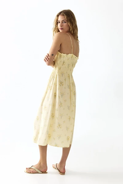 Smocked Strappy Dress