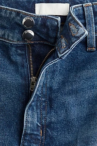 Jean large taille haute