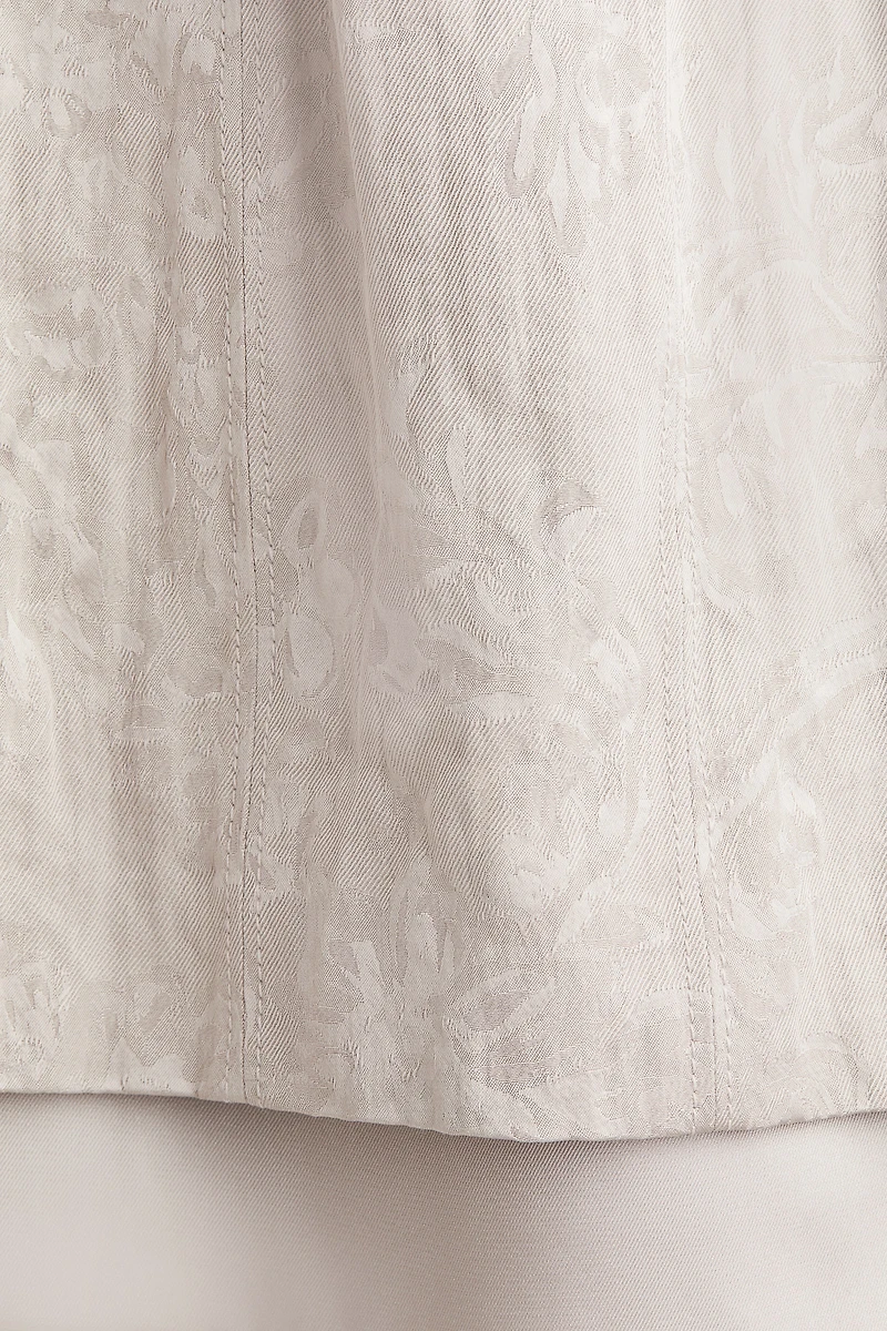 Jacquard-Weave Dress