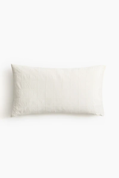 Embroidered Cotton Pillowcase