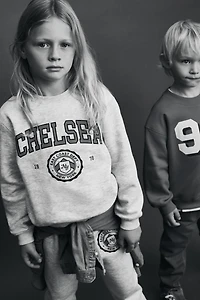 Printed Brushed-Inside Sweatshirt