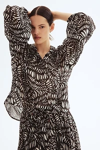 Oversized Cotton Blouse