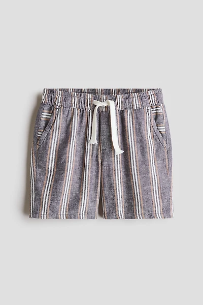 Short en lin mélangé