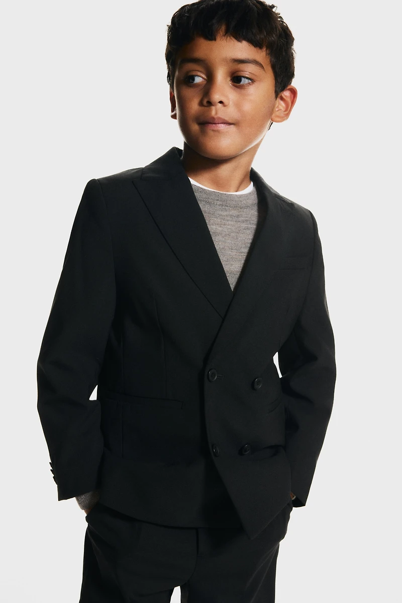 Veste en laine mélangée