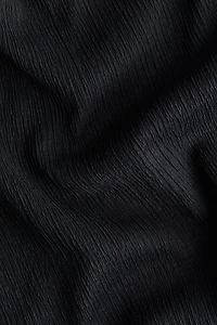 Robe froissée avec bretelles à nouer