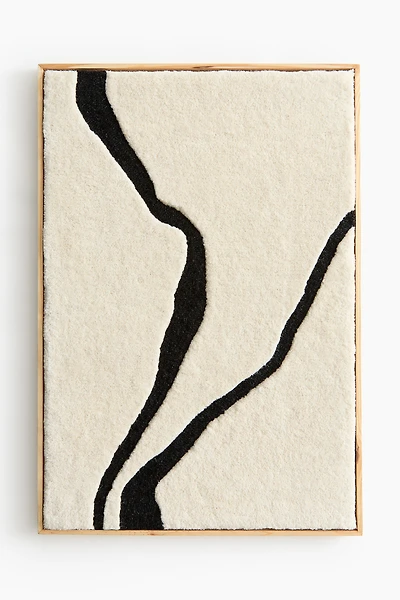 Large Tufted-Wool Wall Art