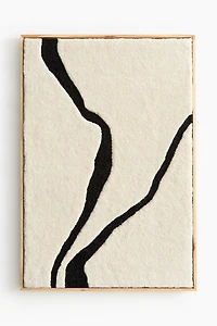 Large Tufted-Wool Wall Art