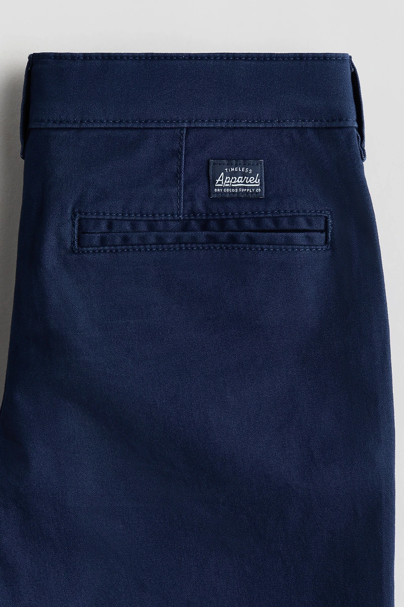 Tapered Twill Chinos