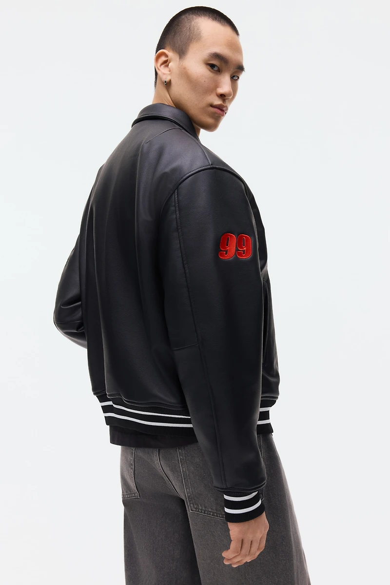 Veste de baseball avec motifs