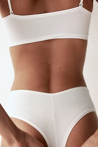 Lot de 3 culottes Brazilian en microfibre