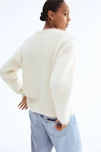 Chandail en mohair mélangé