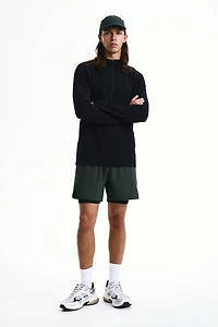 Muscle-Fit Half-Zip Sports Shirt with DryMove™