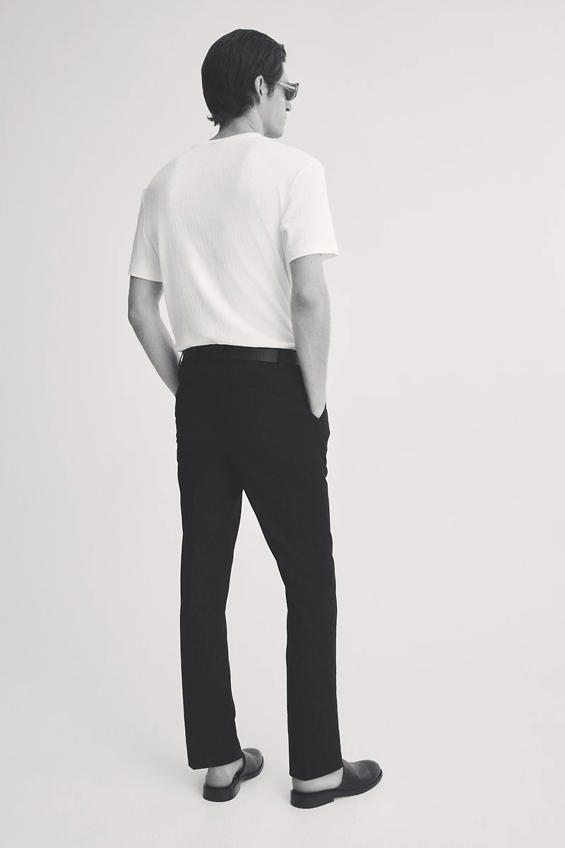 Slim-Fit Suit Pants