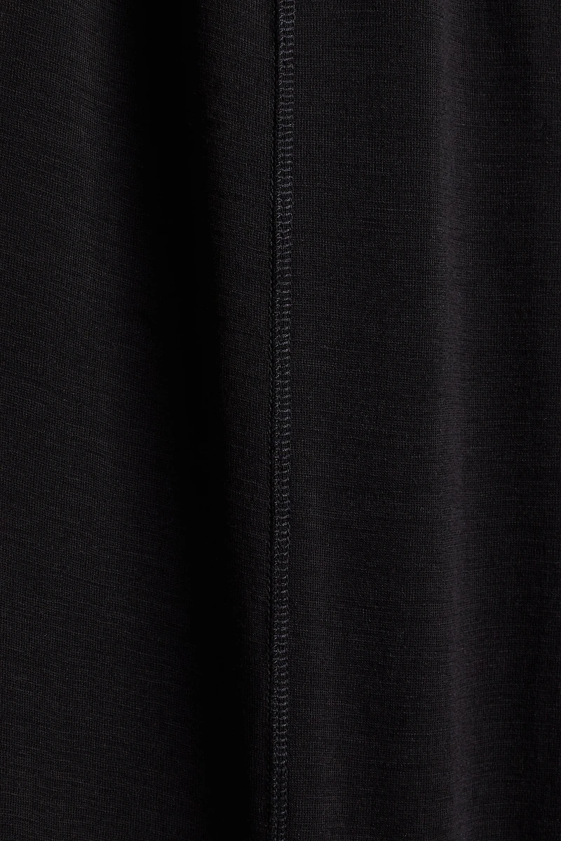 Wool Mock Turtleneck Dress