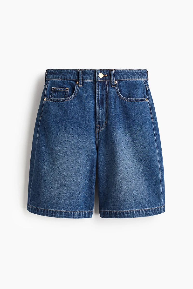 Denim Bermuda Shorts